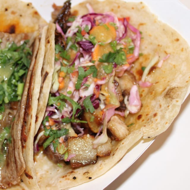 Korean Carnitas Taco.