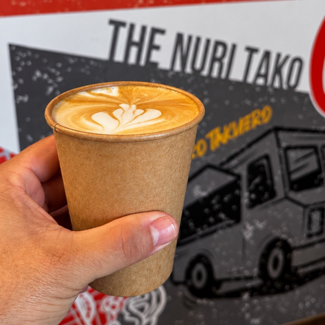 12 oz Cappuccino.