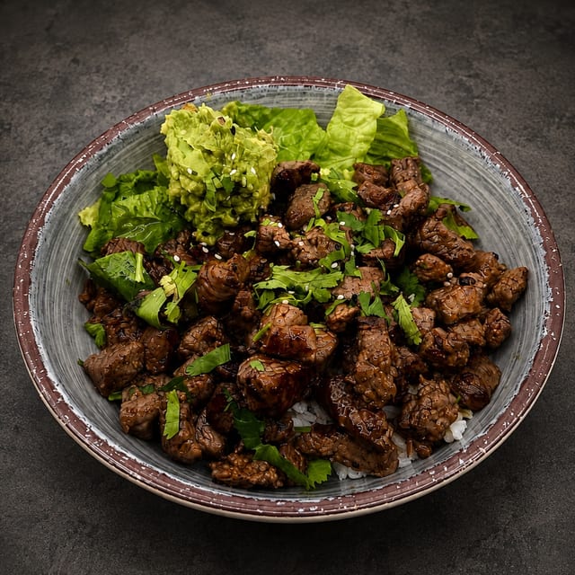 Double Steak Bowl.