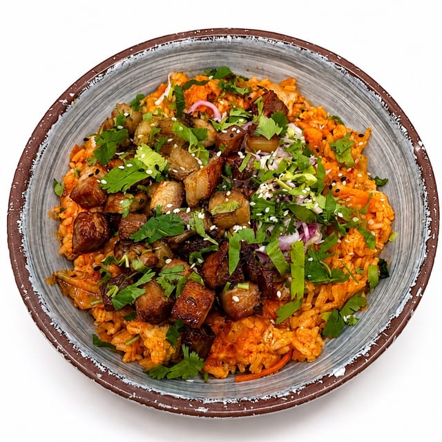 OG Kimchi Rice Bowl.