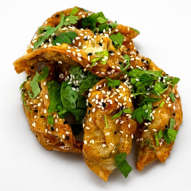 Gyozas.