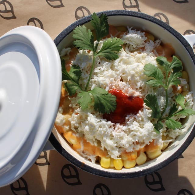 Elote In a Cup.