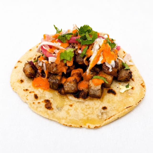 Korean Carnitas Taco.