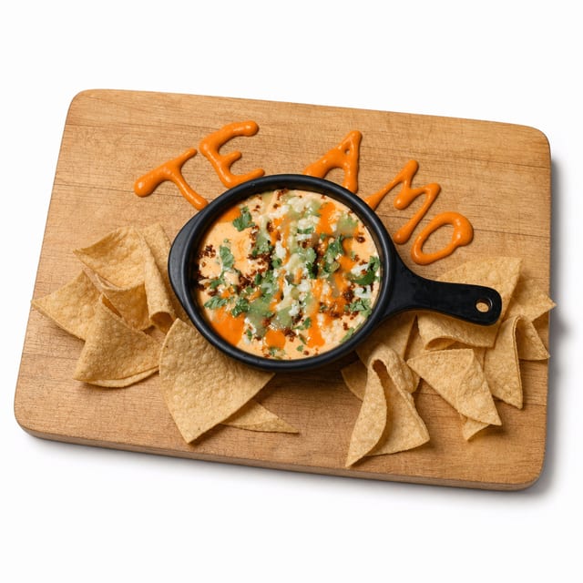 Queso N' Chips.